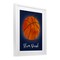 Stupell Industries Game On Slam Dunk Framed Print Under Glass, design by Christine Simpson Art